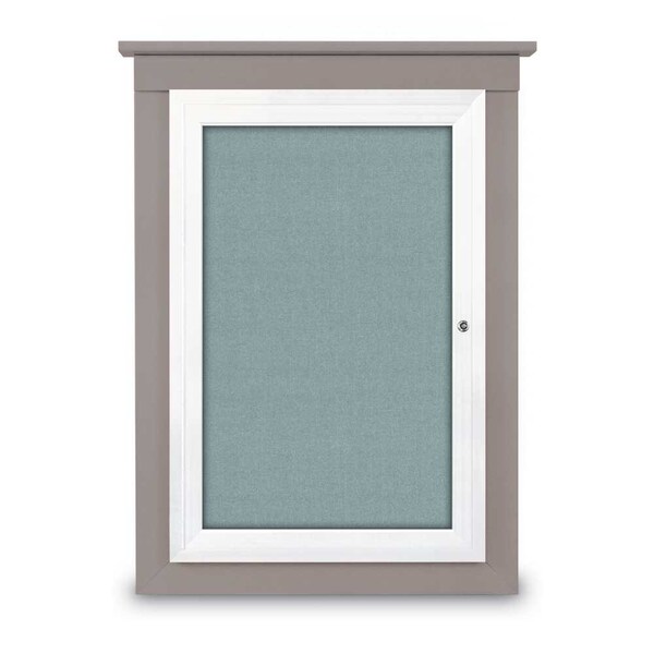 United Visual Products Letterboard, 36x36, Bronze/Green UV9020ACS3636-BRONZE-GREEN - main